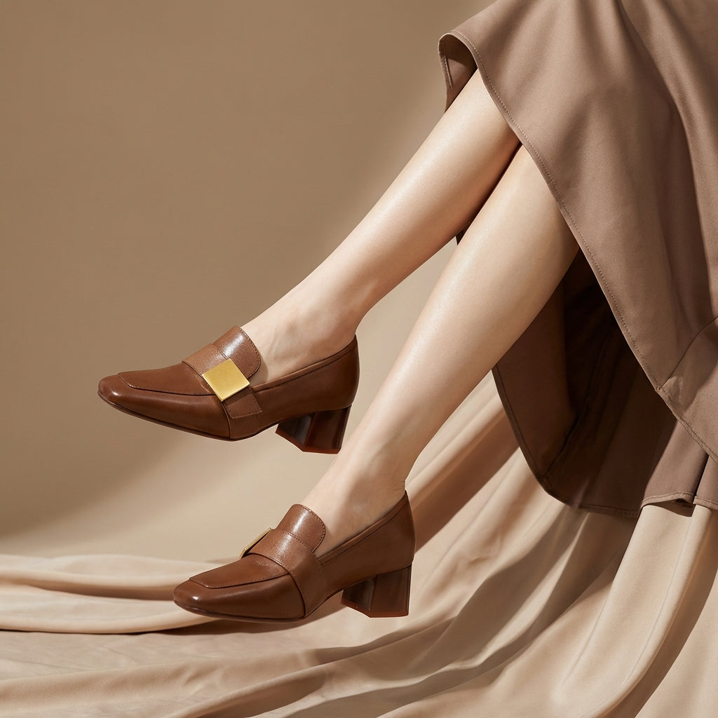 Cassy | Slip-On Heels with Easier Foot Placement