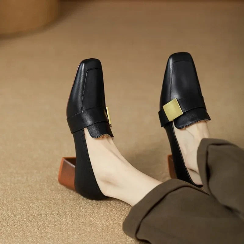 Cassy | Slip-On Heels with Easier Foot Placement