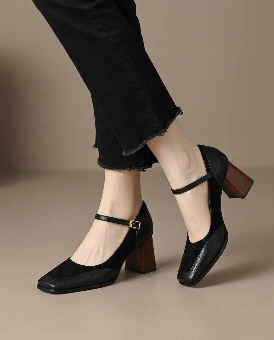 Chloe Block Heels