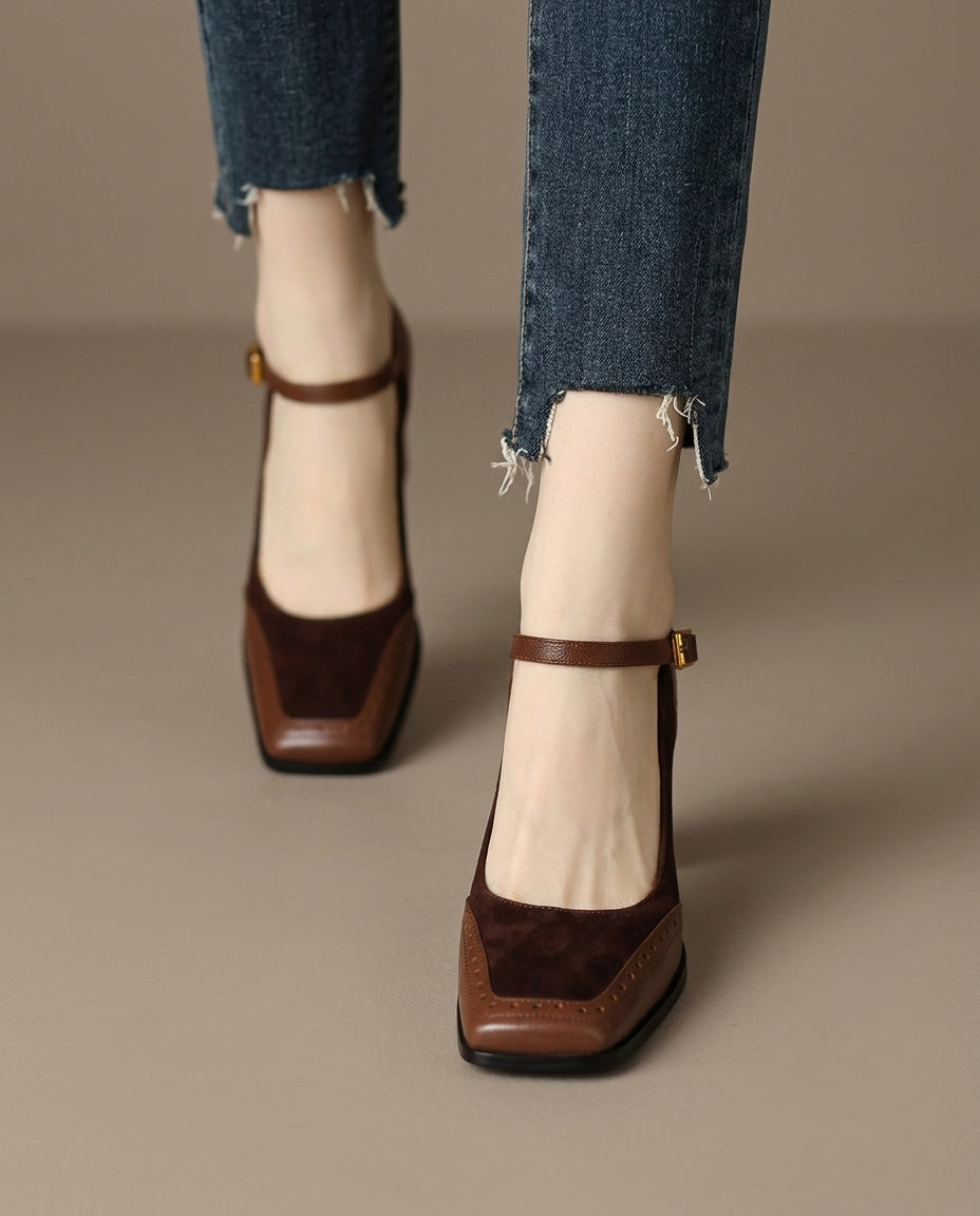 Chloe Block Heels