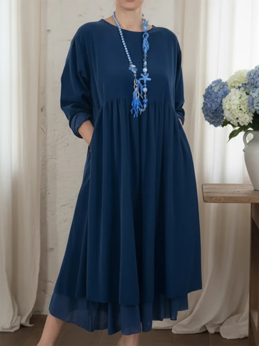 Melvaria | Relaxed Midi Dress