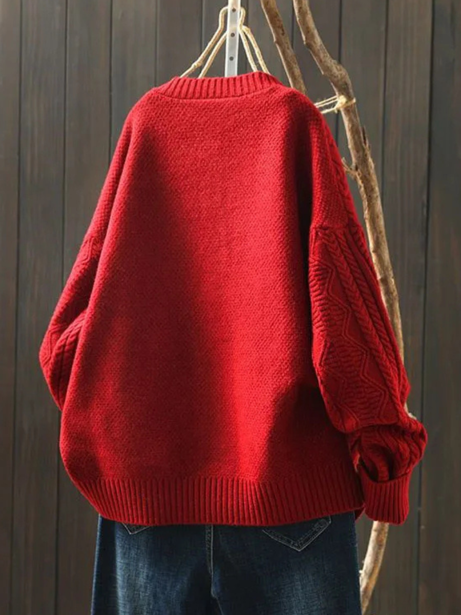 Lorenza | Soft Cable-Knit Cardigan