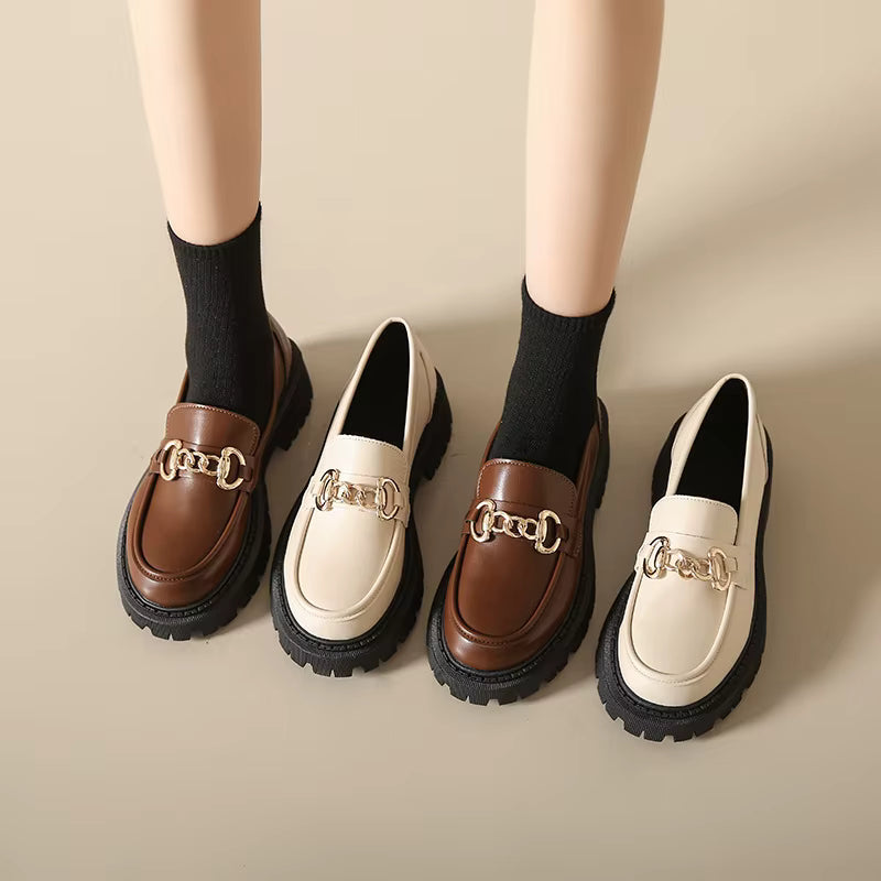 Bristol Leather Lug Sole Loafer