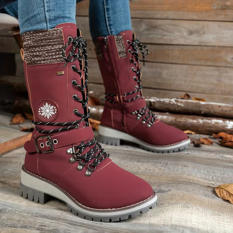 FrostLuxe™ | Waterproof Winter Boots with Comfort