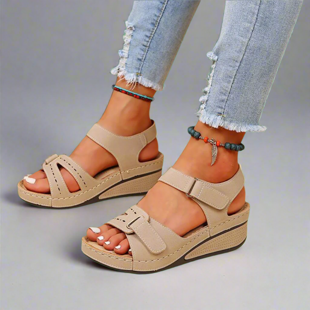 Gudula | Elegant premium sandals made from soft premium materials for comfortable summer days