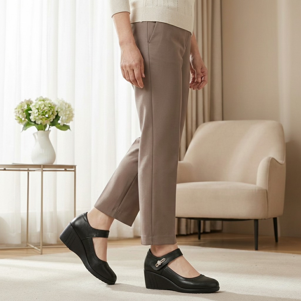 Lydia | Elegant Comfort Shoes with Supportive Mid-Heel