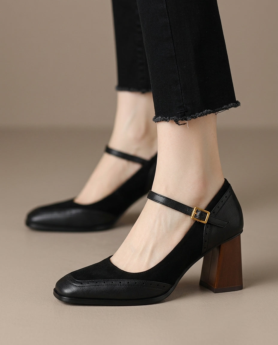 Chloe Block Heels