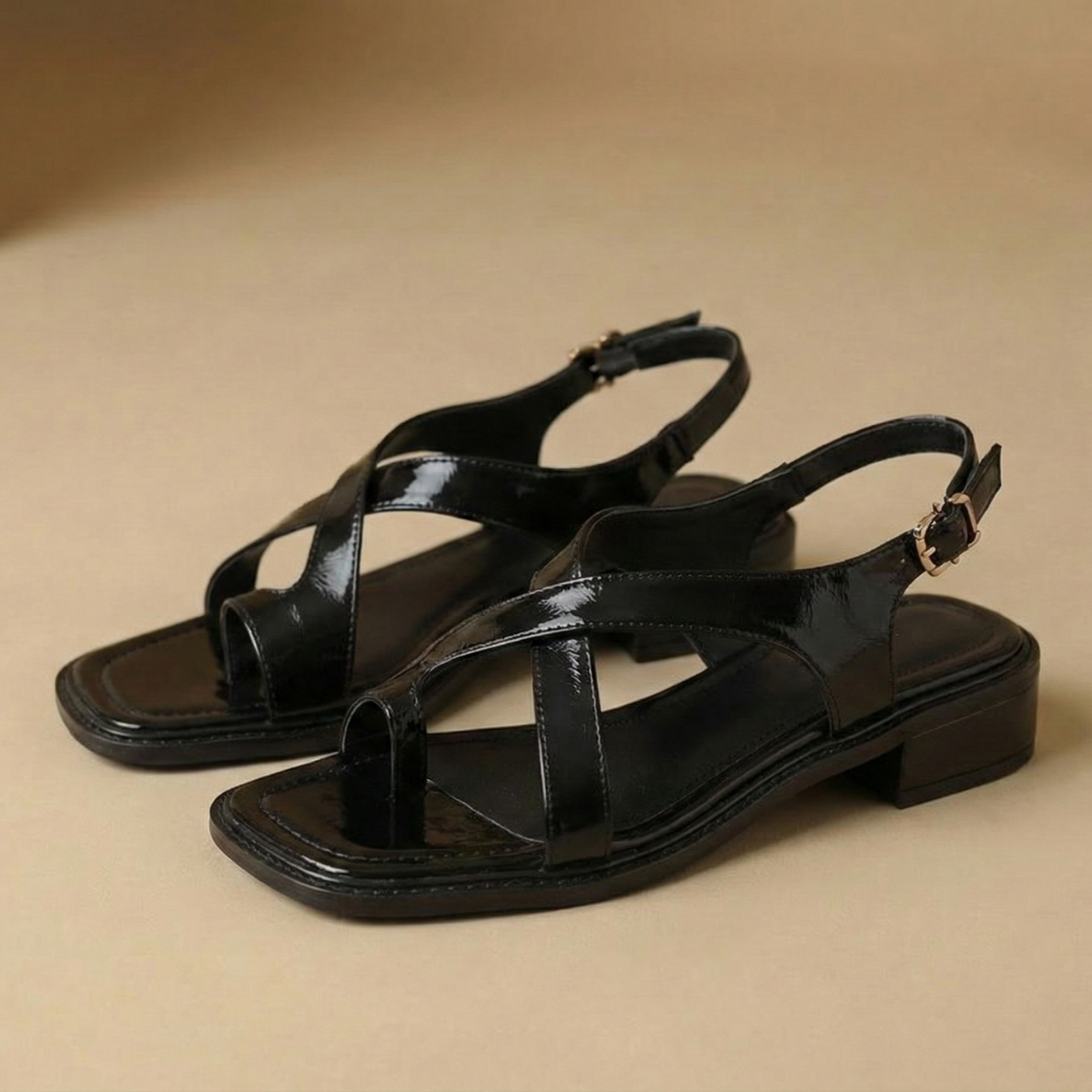 Elira | Cross-Strap Sandals for Secure, Balanced Steps