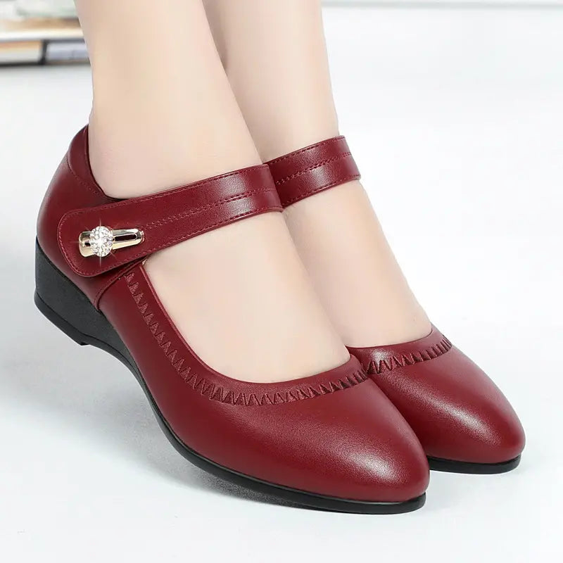 Lydia | Elegant Comfort Shoes with Supportive Mid-Heel