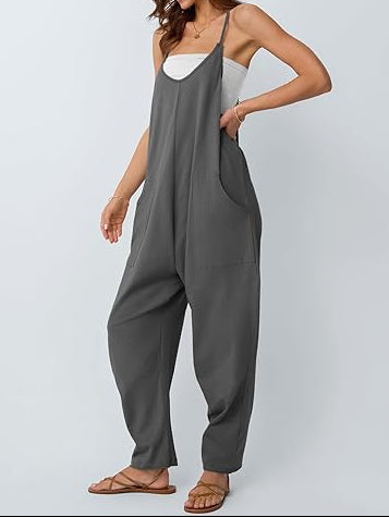 Aria | Relaxed Summer Wide-Leg Jumpsuit
