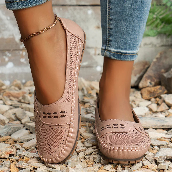 Paulette | Cushioned Flats That Stop Foot Pain Before It Starts