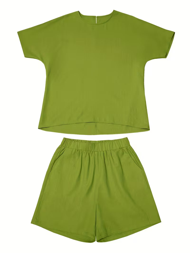 Sienna | Lightweight Linen Two-Piece Summer Set