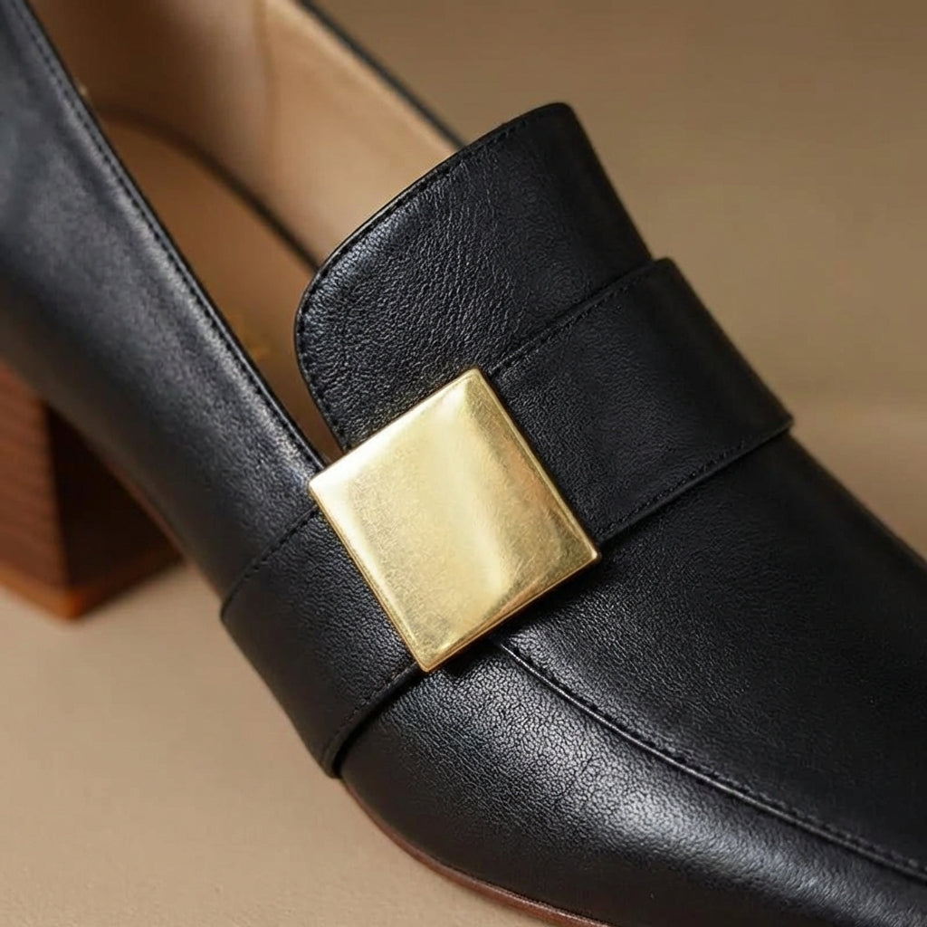 Cassy | Slip-On Heels with Easier Foot Placement