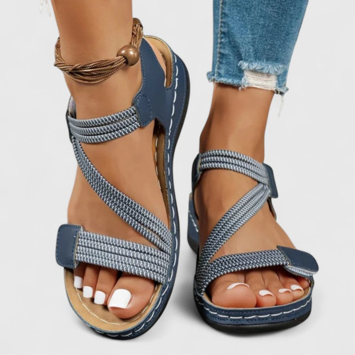 Olivia | Orthopedic Crisscross Comfort Sandals