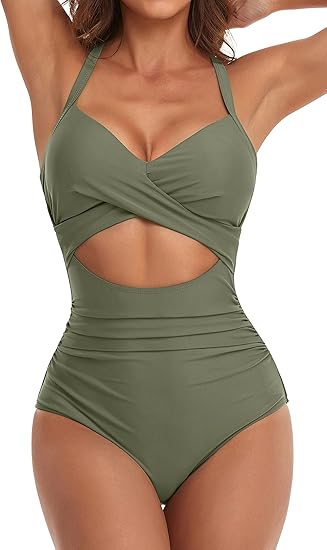 Catherine | Flattering Tummy Control Swimsuit