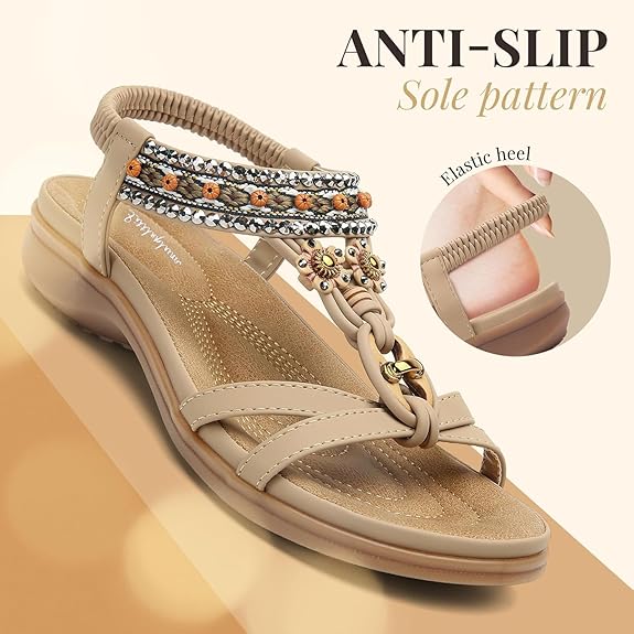 Luna | Bohemian Comfort Arch-Support Sandals