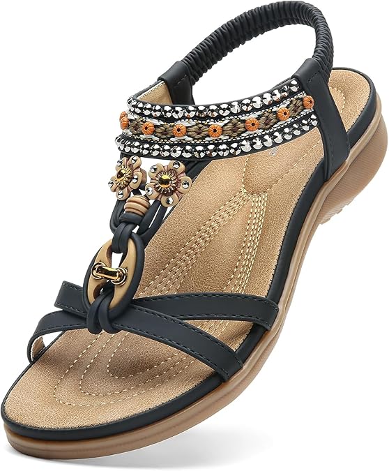 Luna | Bohemian Comfort Arch-Support Sandals