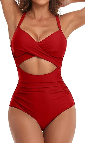 Catherine | Flattering Tummy Control Swimsuit