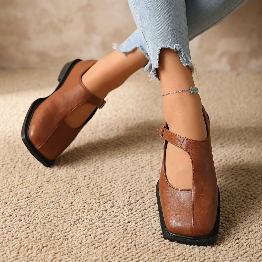 Paige | Secure Strap Fit Reduces Foot Shifting