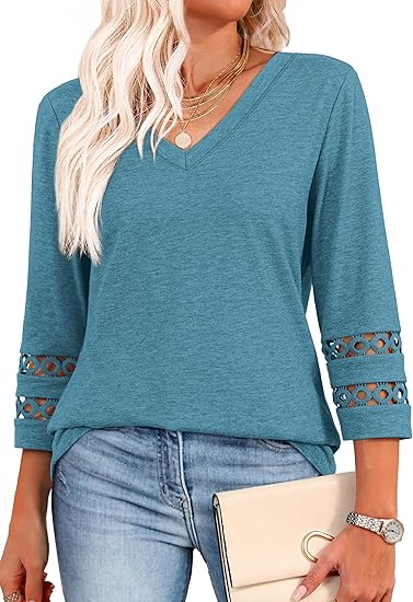 Clara | V-Neck Blouse for Comfortable Everyday Style