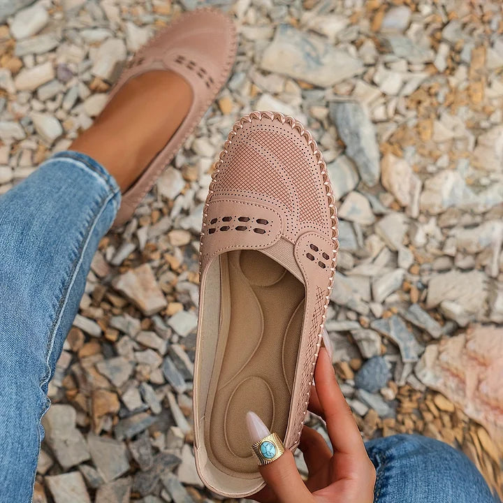 Paulette | Cushioned Flats That Stop Foot Pain Before It Starts