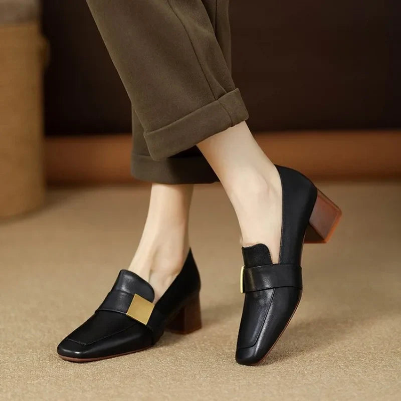 Cassy | Slip-On Heels with Easier Foot Placement