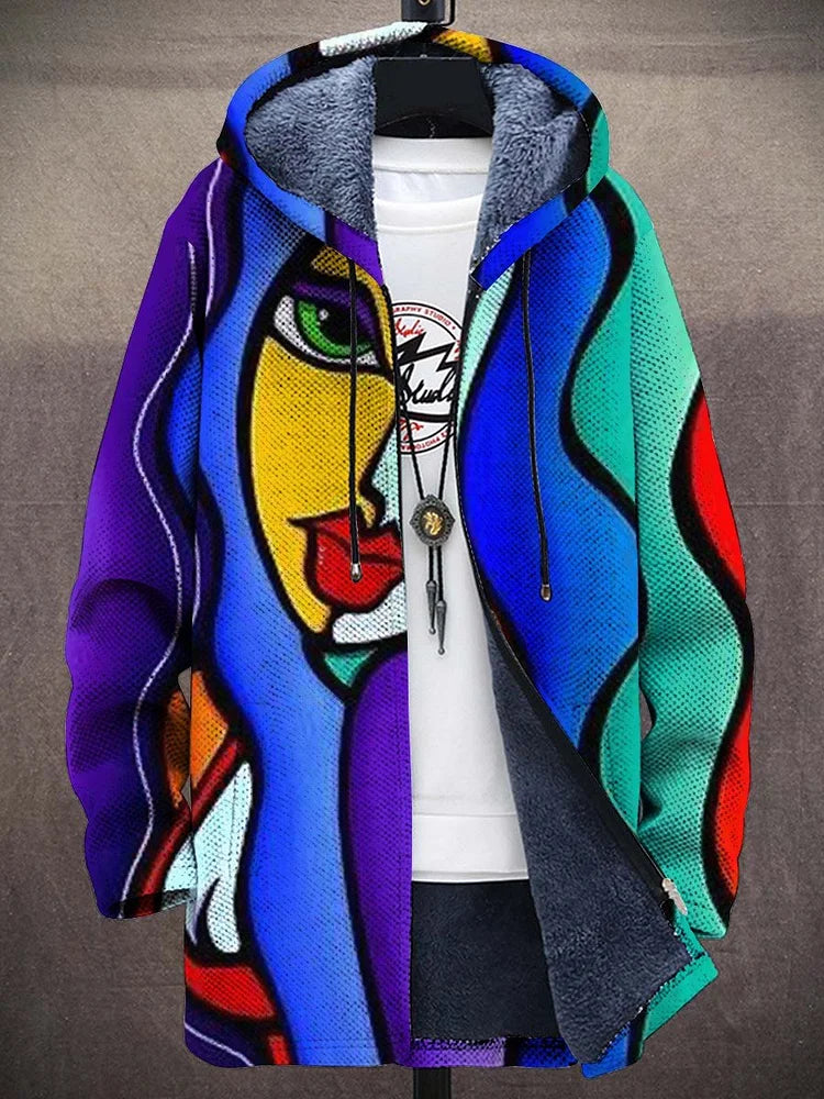 Allira | Luxurious Cardigan with Artistic Inspiration + Zipper