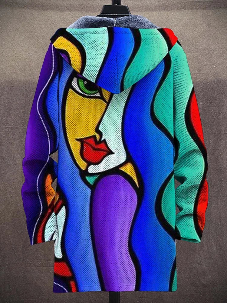 Allira | Luxurious Cardigan with Artistic Inspiration + Zipper