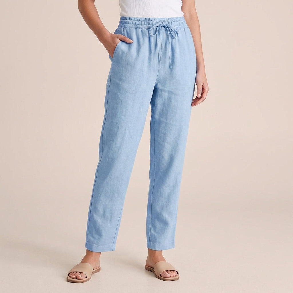 Amelia | Lightweight Relaxed-Fit Summer Trousers