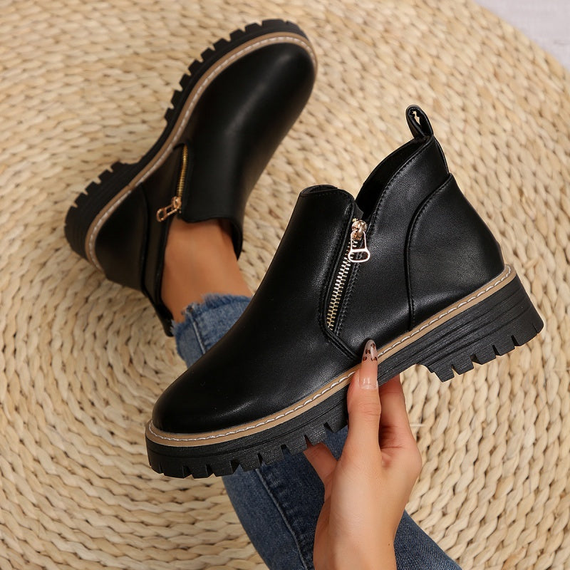 Katrina | Ankle Boots in Leather