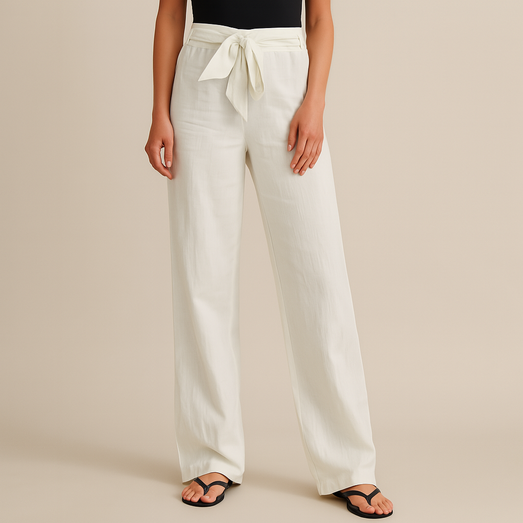 Victora | Lightweight Linen Drawstring Pants