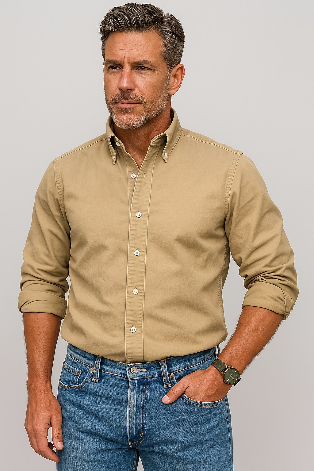 Jacob | Classic Everyday Long-Sleeve Shirt