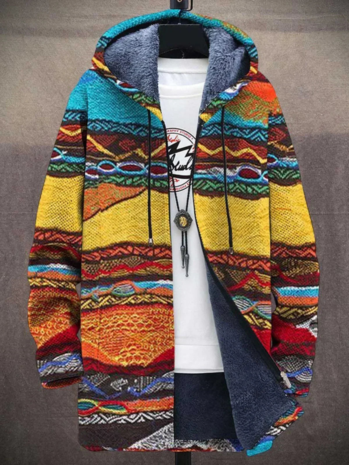 Delilah | Luxurious Cardigan with Artistic Inspiration + Zipper