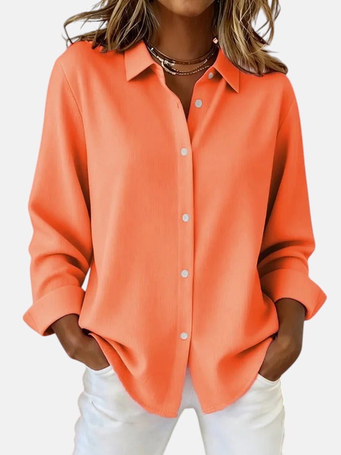 Celia | Elegant Button Blouse