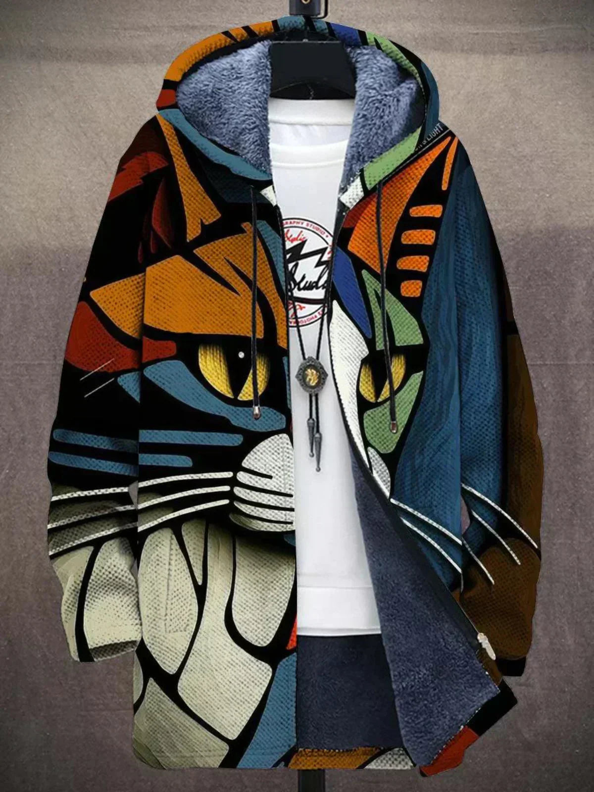 Jindalee | Luxurious Cardigan with Artistic Inspiration + Zipper