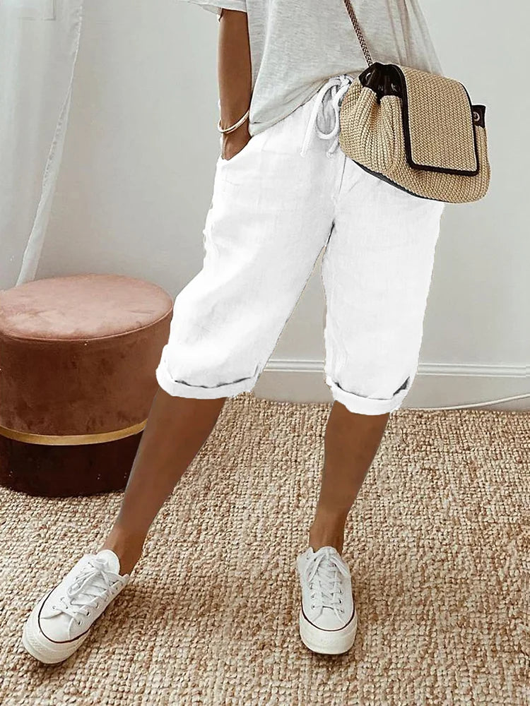 Bridget | Comfortable Cotton Shorts for Relaxed Everyday Wear