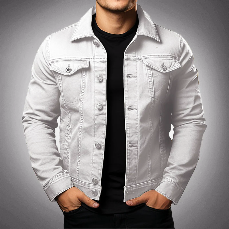 Miles | Slim Denim Jacket for a Clean Everyday Look