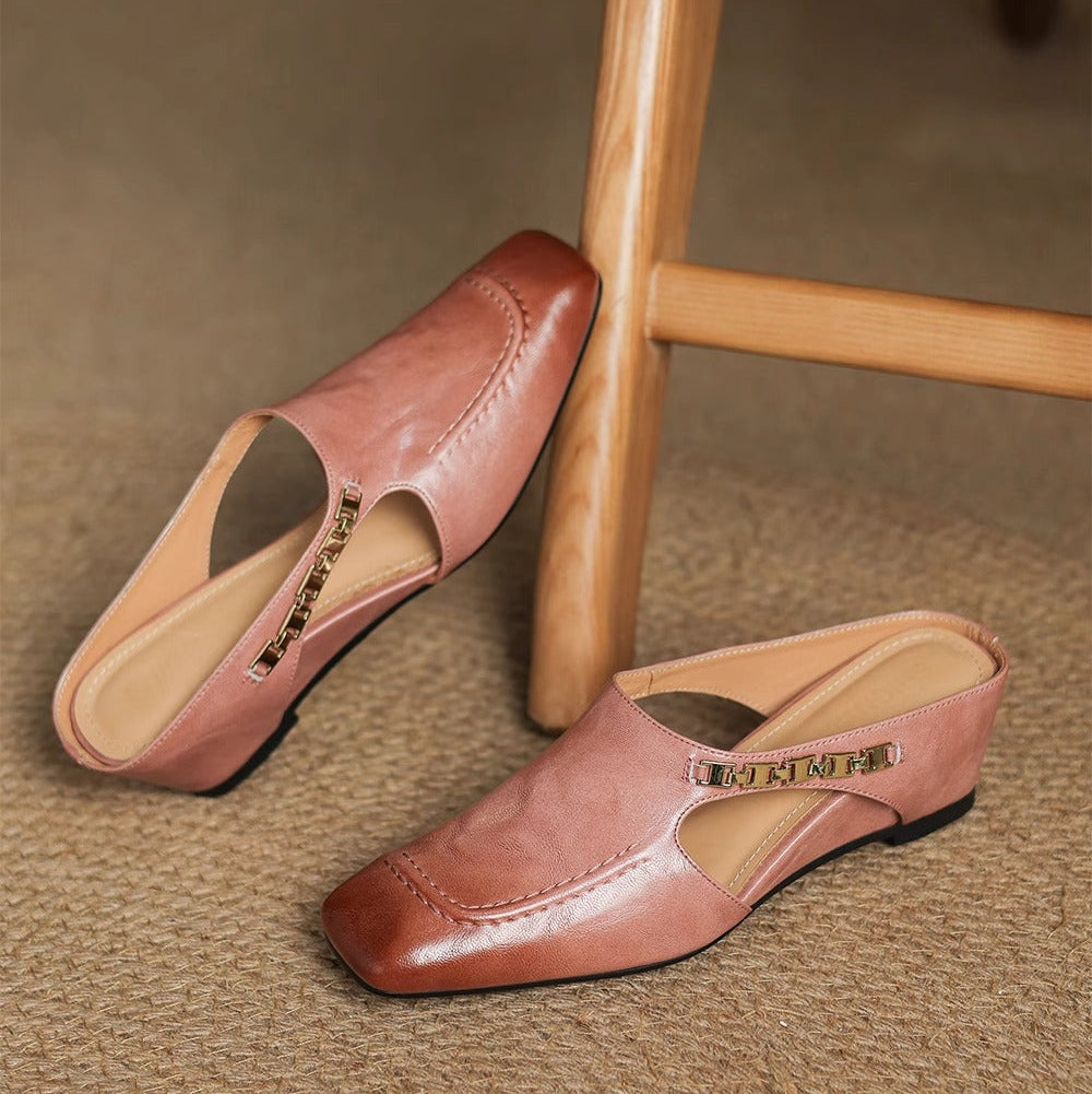 Zariah | Easy Step-In Mules for No-Bend Wear
