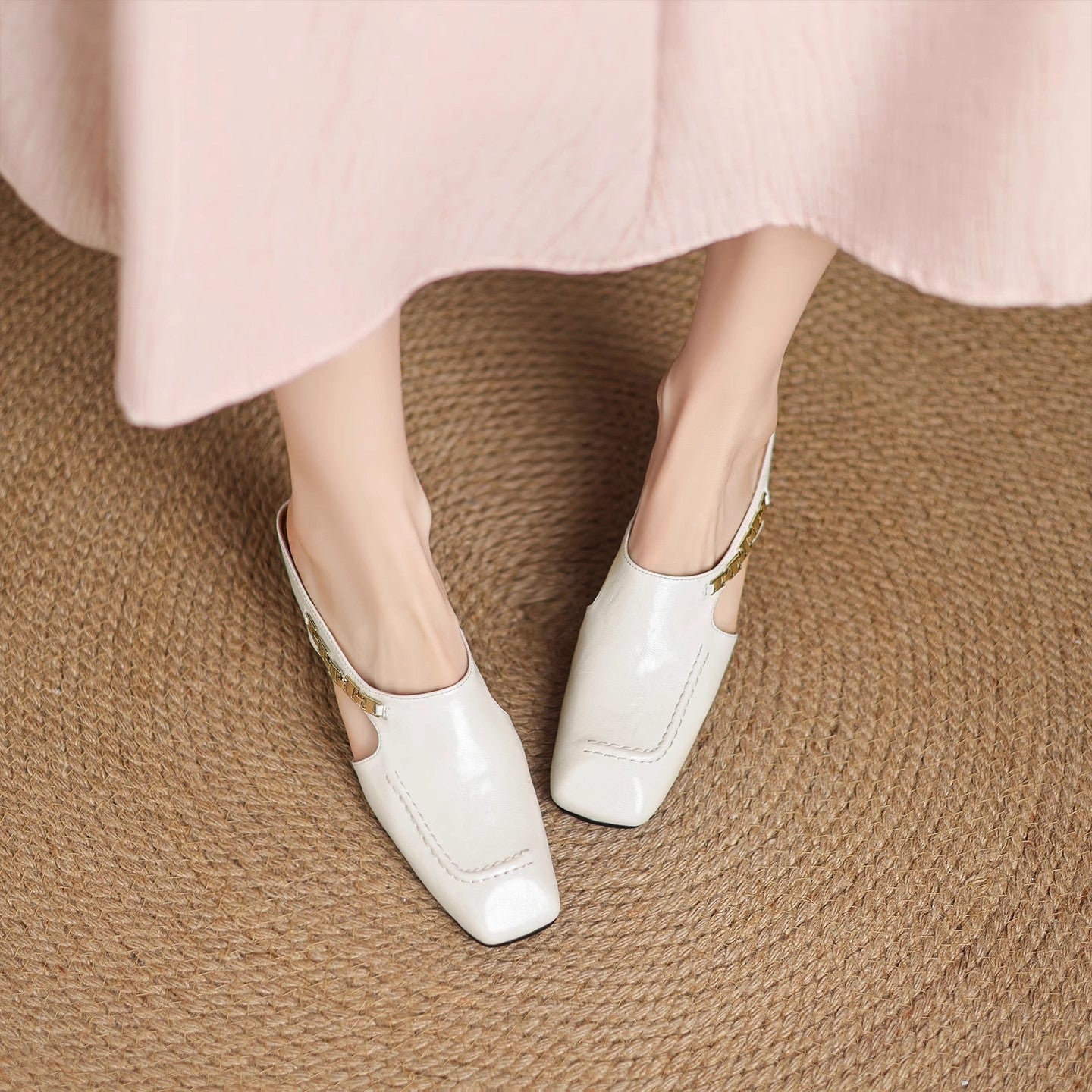 Zariah | Easy Step-In Mules for No-Bend Wear