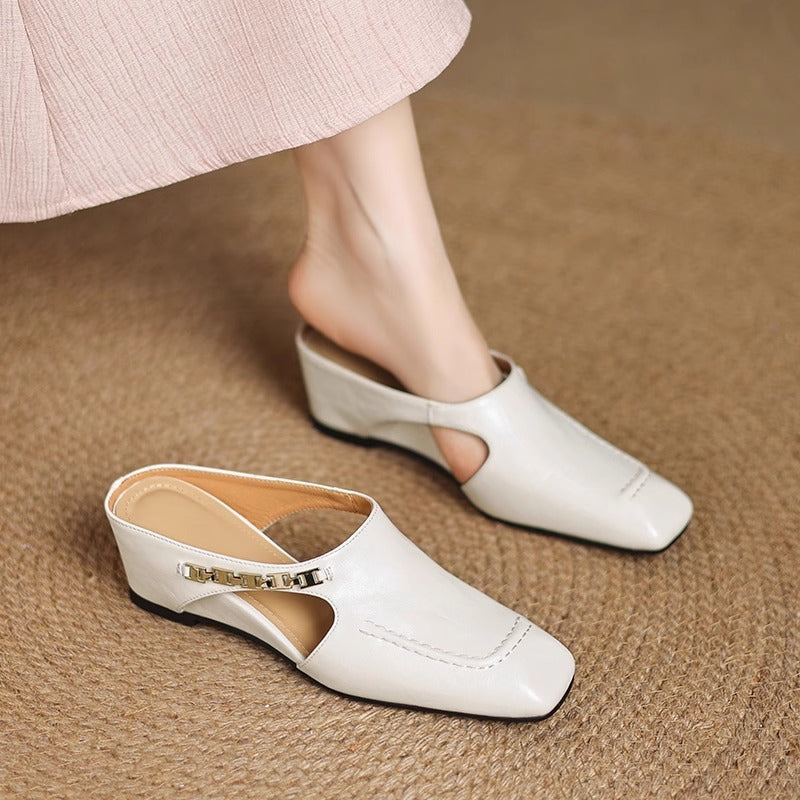 Zariah | Easy Step-In Mules for No-Bend Wear