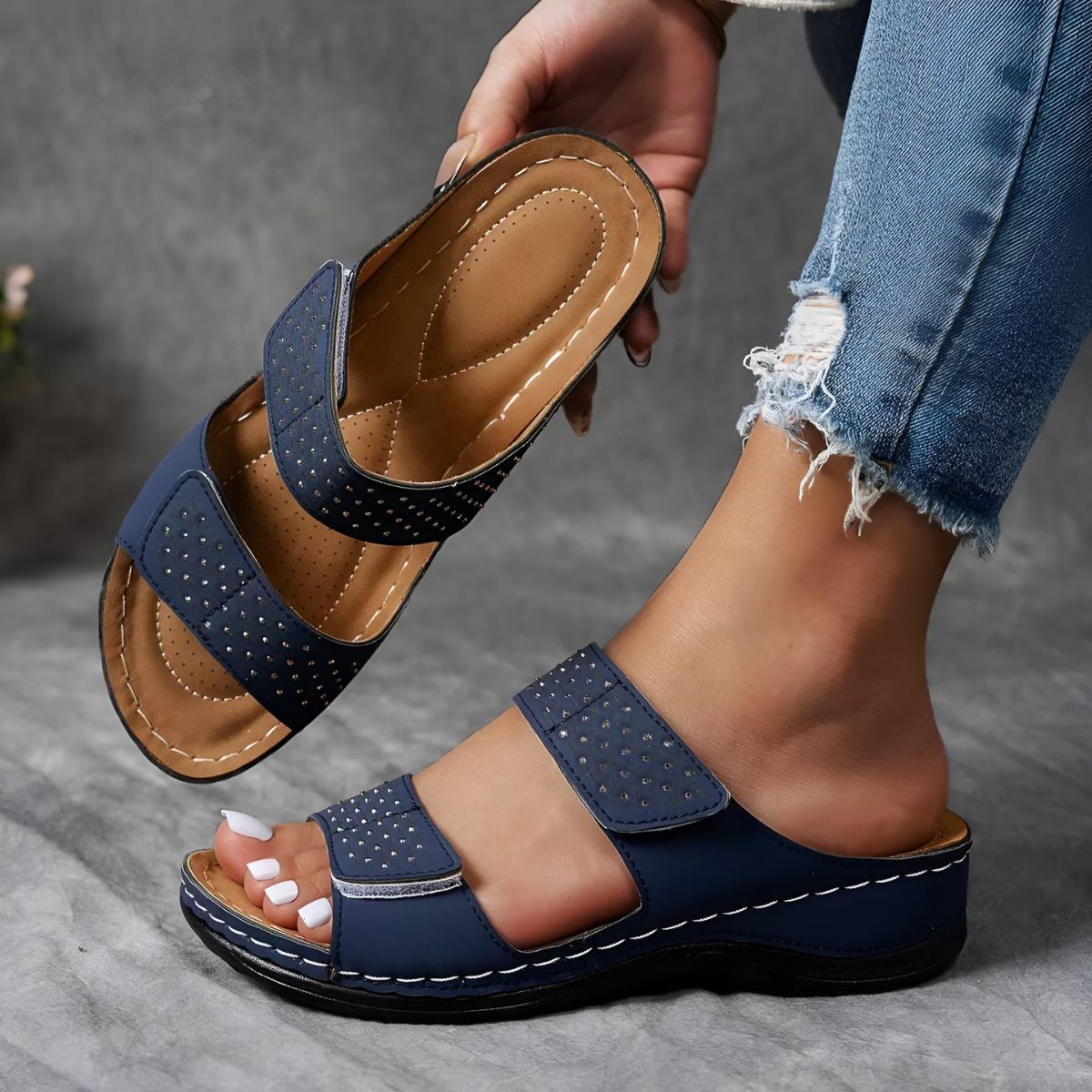 Theodora | Supportive Sandals for Comfortable Everyday Walking
