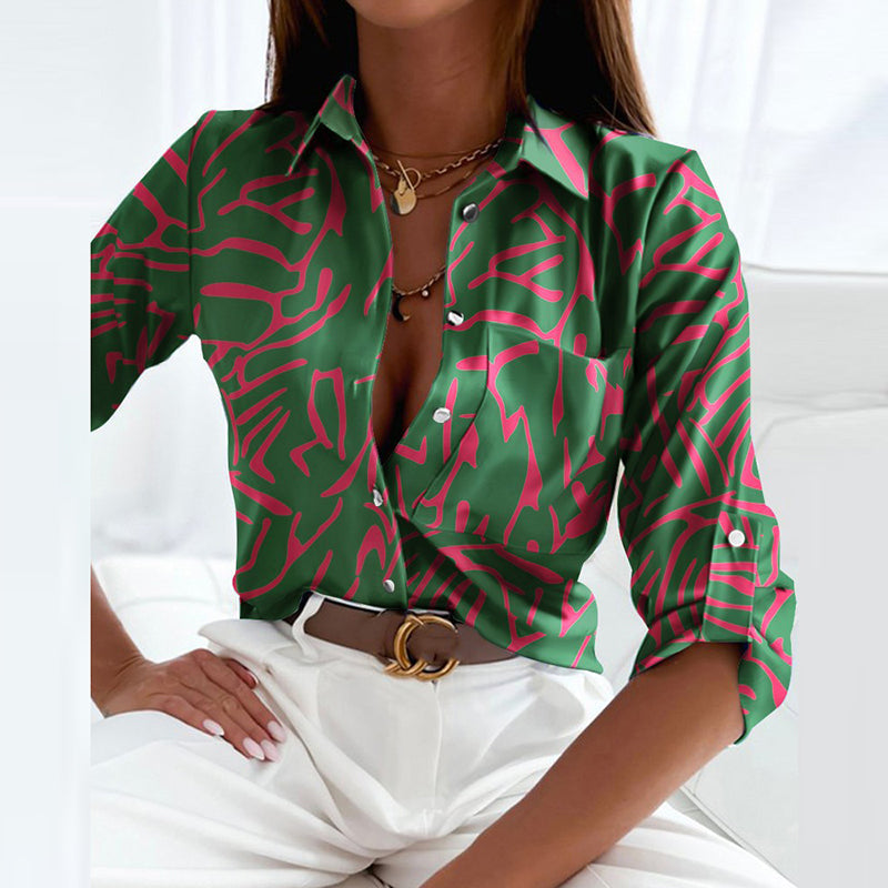 Elisa | Classic Collared Blouse for Everyday Elegance