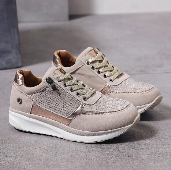 Bonnie™ | Zippered Comfort Sneakers