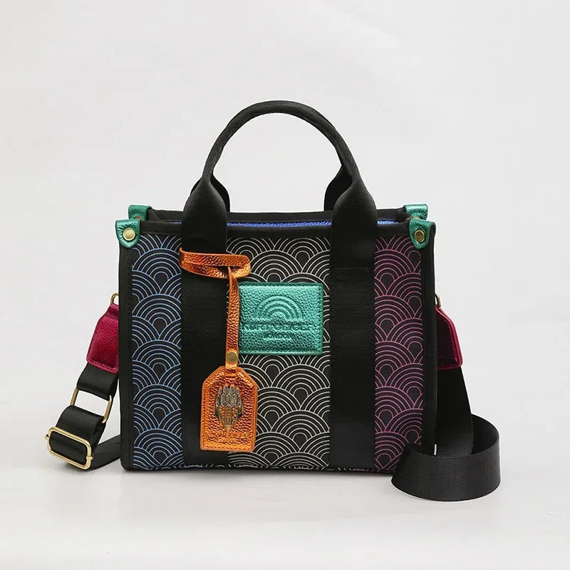 Nova – Pastel Colour Block Tote Bag