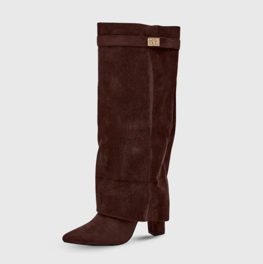 SUEDELIA™ | HIGH SUEDE BOOTS