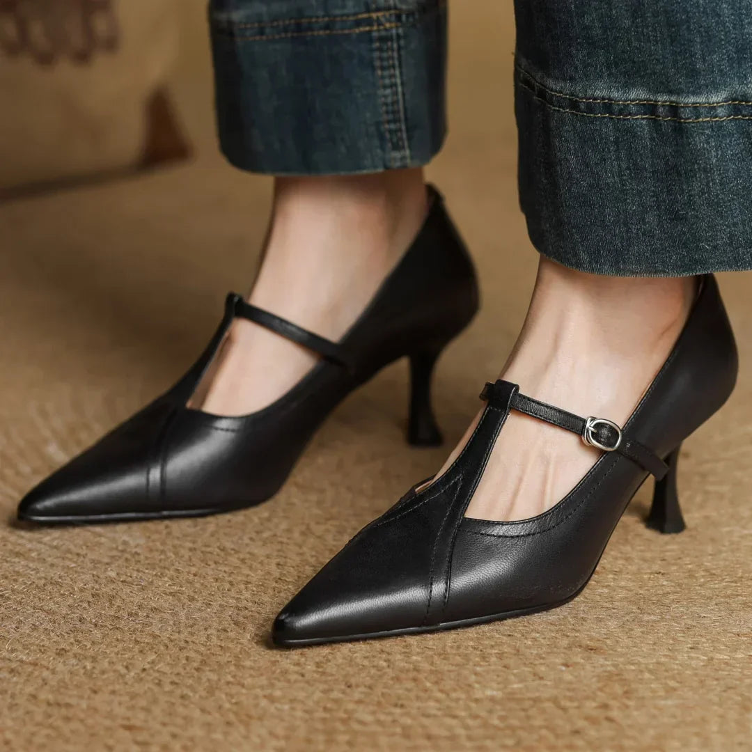 Lita | Strap Heels for Secure Everyday Walking