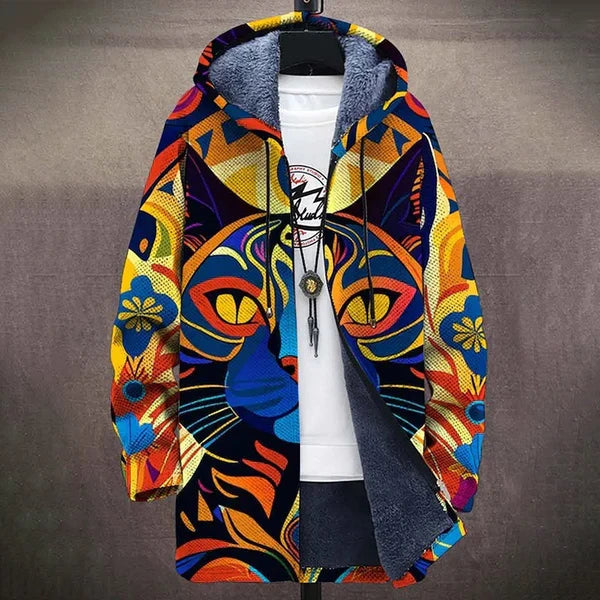 Tarni | Luxurious Cardigan with Artistic Inspiration + Zipper