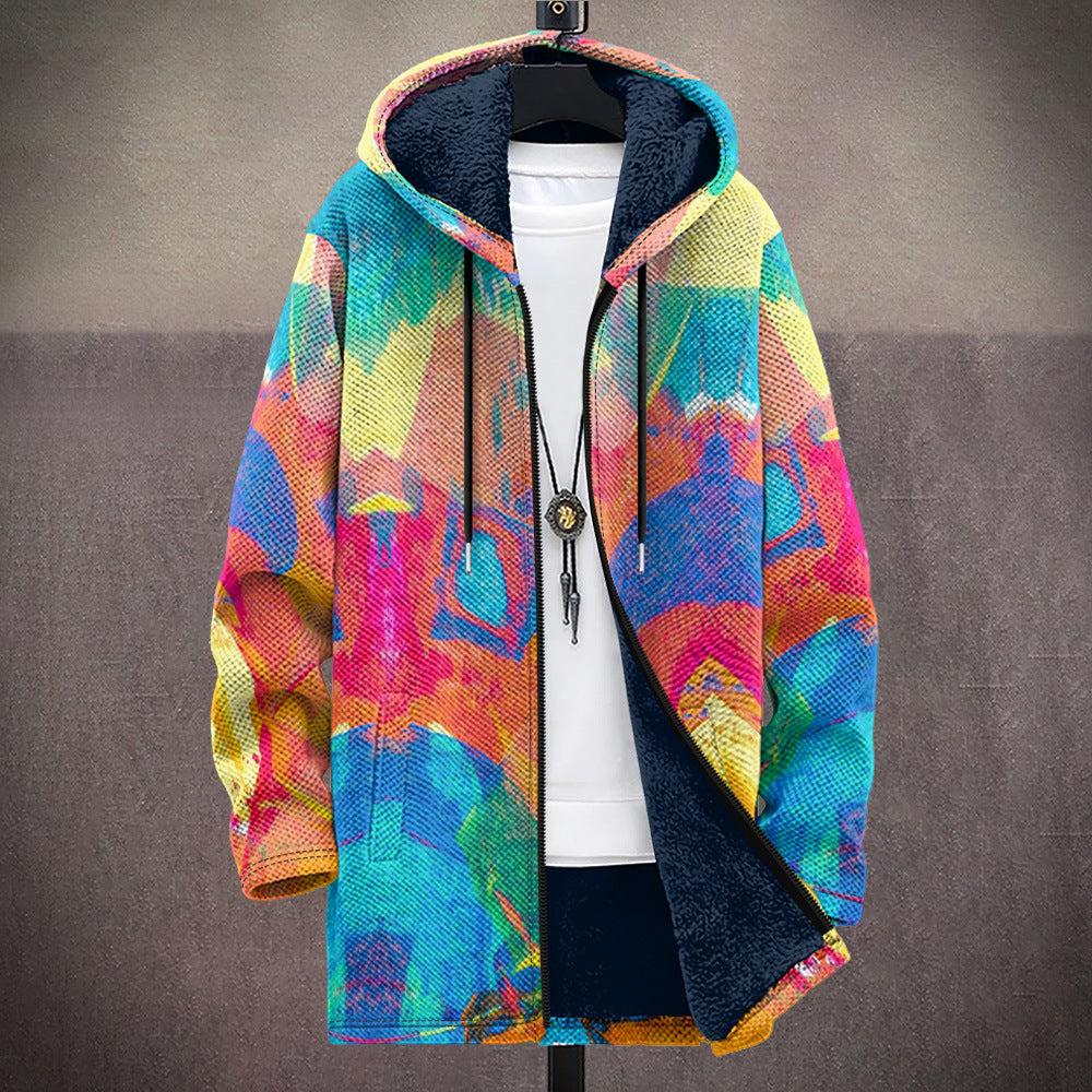 Tiarna | Luxurious Cardigan Inspired by Art + Zipper