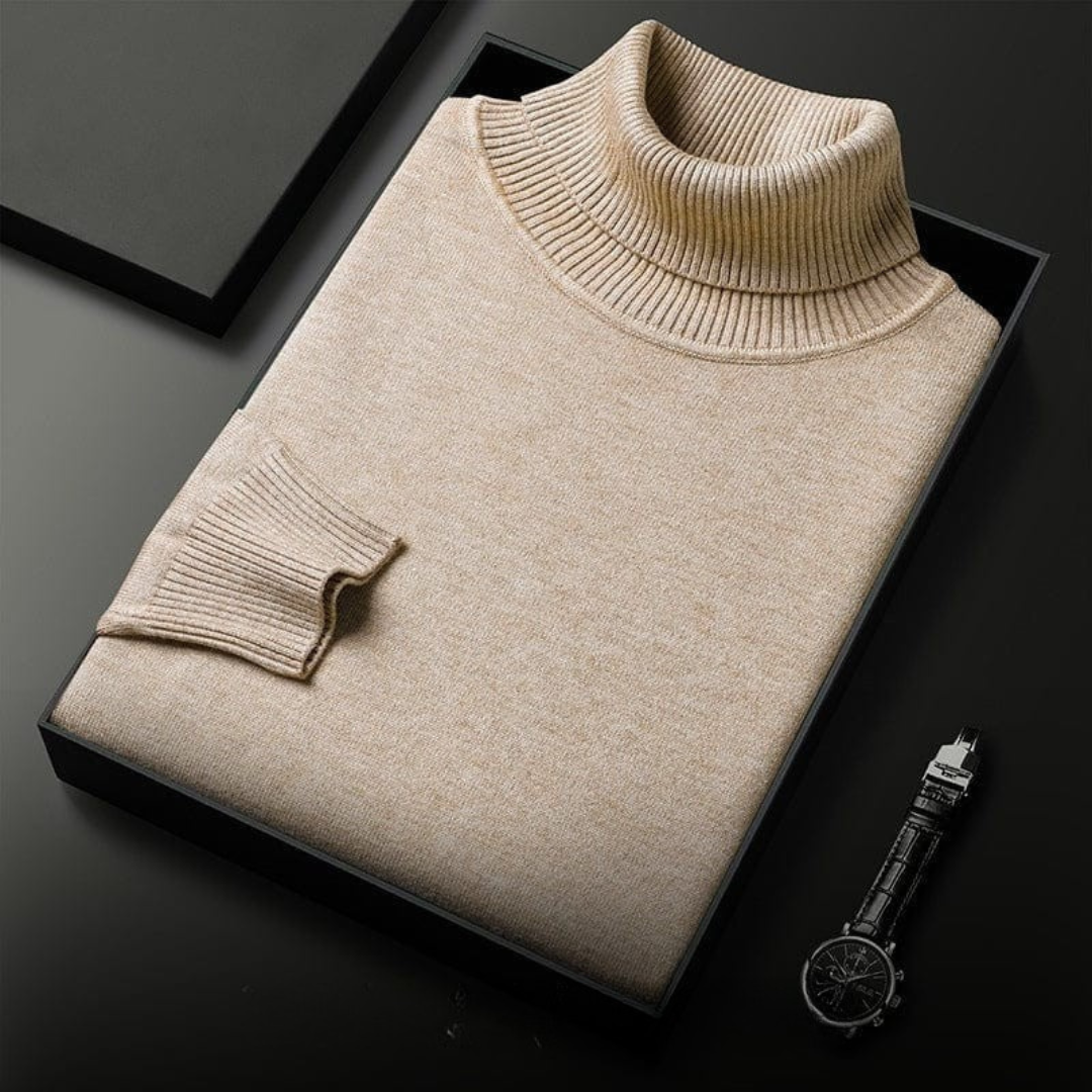 Damian | Supreme Warmth Turtleneck Sweater