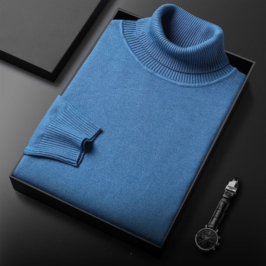 Damian | Supreme Warmth Turtleneck Sweater